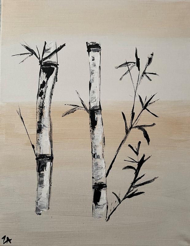 Bamboo in Black & White