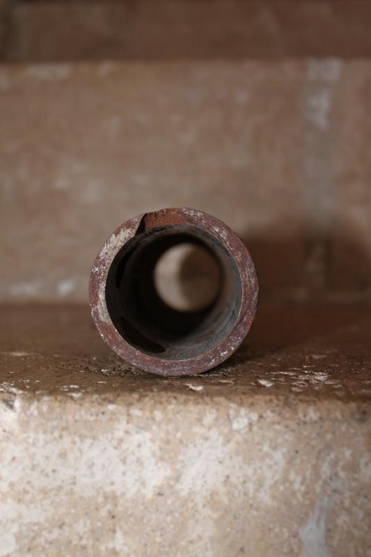 Texas Oilfield Iron Pipe- Down